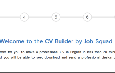 Free international cv builder